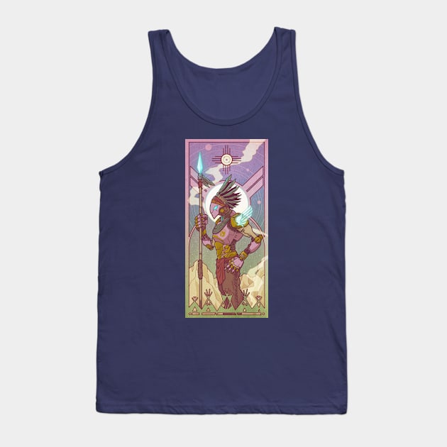 Winged Warrior Tank Top by sketchboy01